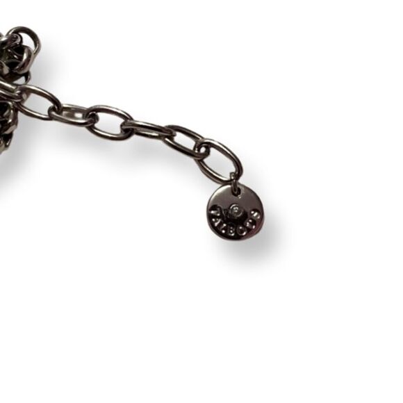 Vintage Talbots Silver And Gold Ball Necklace - Picture 3 of 3